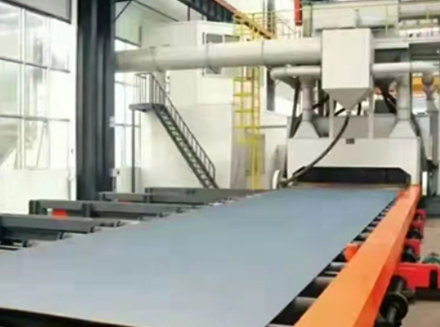 大连抛丸机:现代工业表面处理的装备